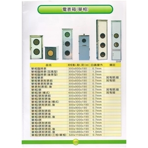11 電表箱(單相) , 漢祥企業有限公司