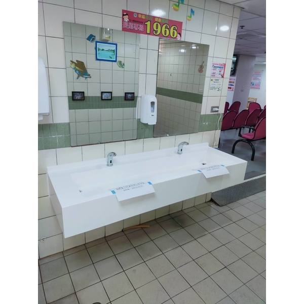 醫院用馬槽式洗手台
