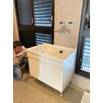 人造石洗衣台到府安裝-益馨企業