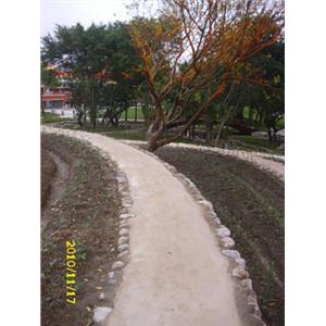 泥土(土壤)固化步道