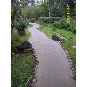 泥土(土壤)固化步道