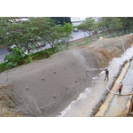 邊坡噴凝土工程