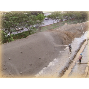 邊坡噴凝土工程