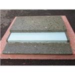 包覆式隔熱磨石磚剖面 , 國展地磚有限公司