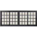 JE 1080 A4型 四拉氣密隔音格子窗,正一鋁業股份有限公司