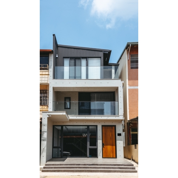 後製仿清水模－大坪頂舊翻新宅