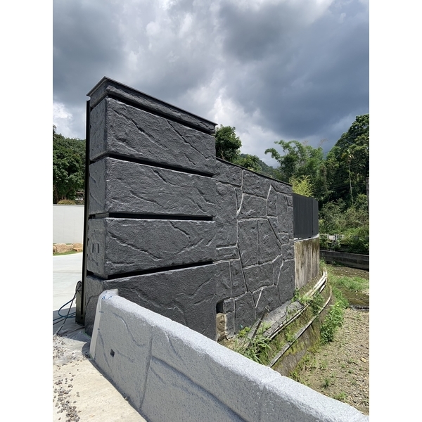 多彩花崗－金井鮮魚圍牆