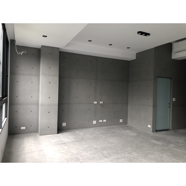 後製仿清水模－埔里巷內新建宅