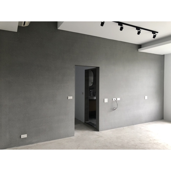 後製仿清水模－埔里巷內新建宅