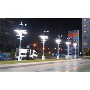 桃園特力屋廣場-風光互補路燈