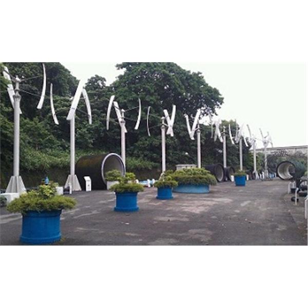 臺北自來水事業處-風力發電機安裝,東陽能源科技股份有限公司