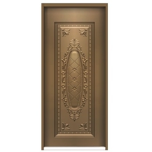 鋼板壓花門ZT-004 , 聖智榮工程有限公司