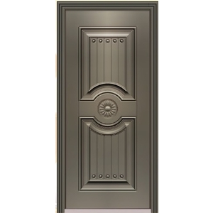 鋼板壓花門ZT-030,聖智榮工程有限公司