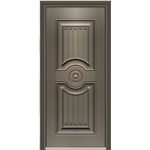 鋼板壓花門ZT-030 , 聖智榮工程有限公司