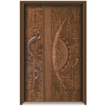 精鑄鋁板門SA-035 , 聖智榮工程有限公司