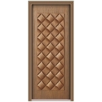 實木雕刻門單開SM-011 , 聖智榮工程有限公司