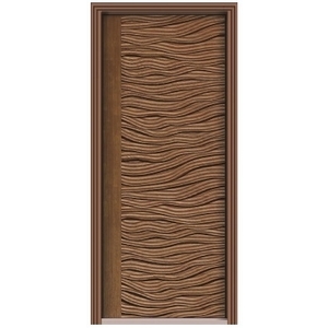 實木雕刻門單開SM-017 , 聖智榮工程有限公司