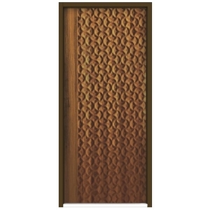 實木雕刻門單開SM-026 , 聖智榮工程有限公司