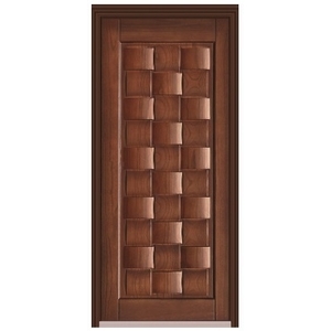 實木雕刻門單開SM-036 , 聖智榮工程有限公司