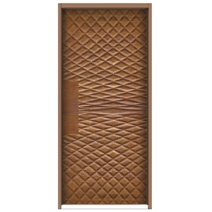 實木雕刻門單開SM-039 , 聖智榮工程有限公司