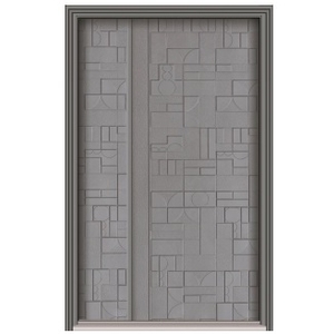 精鑄鋁板門SA-008 , 聖智榮工程有限公司