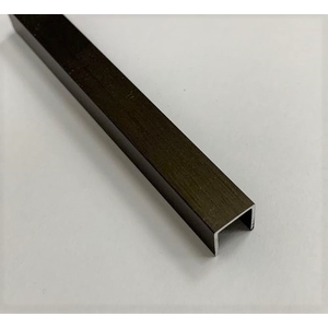 ㄇ形鋁合金飾條  霧古銅拉絲,芊憓實業有限公司