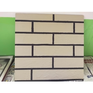 仿磚形塗料。仿磚型天然彩砂,劦翊實業有限公司