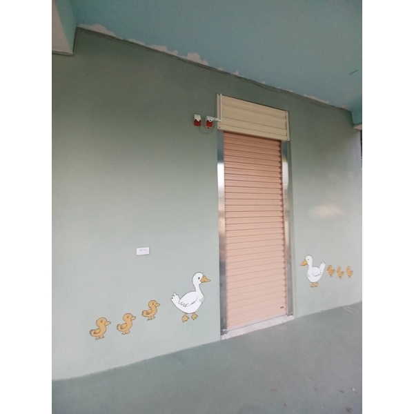 外牆彩砂及彩繪走廊外牆整修工程