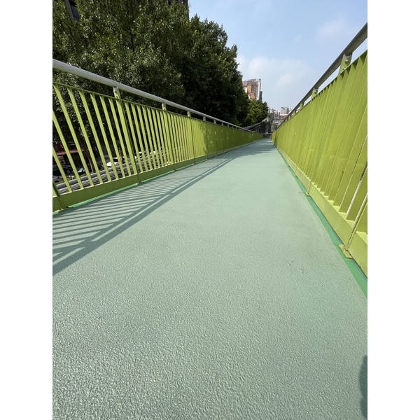 彩砂地坪斜坡道工程