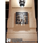 上曜建設-不銹鋼門牌、圓棒、LED背光 , 合成廣告社