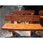 仿木靠背椅工程 - 嘉新園藝社