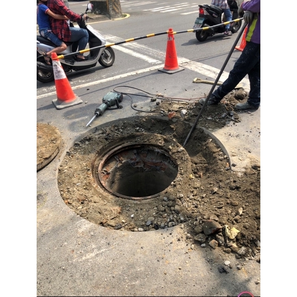 路平專案人手孔下地水平切割