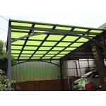 綠色隔熱板採光罩 - 竣宇國際企業有限公司