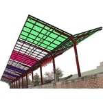 多彩色隔熱板採光罩 - 竣宇國際企業有限公司