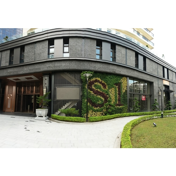 建築綠牆-台中大里佑順S1大樓