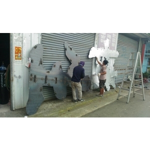 鋼鈑字招牌 , 宗冠廣告設計社