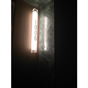 飯店房間門號壓克力製品 , 宗冠廣告設計社