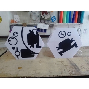 壓克力造型燈箱 , 宗冠廣告設計社