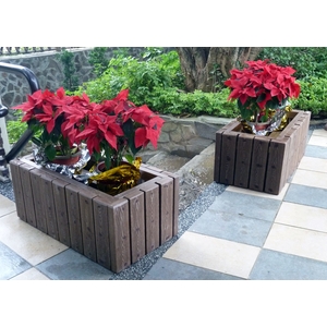 塑木花箱