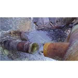 硫磺通氣孔水刀疏通-施工中