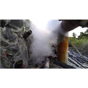 硫磺通氣孔水刀疏通-施工後