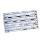 T8 4呎型 LED輕鋼架燈具，LED格柵燈 , 宬碁科技開發有限公司