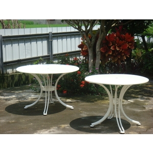 PU發泡寶久板-圓型戶外桌(大小) , 玖盈事業股份有限公司