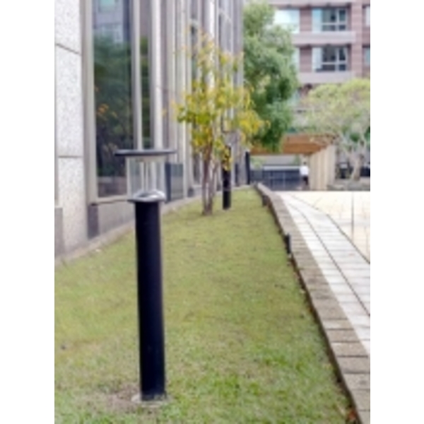 太陽能LED燈辦公大樓花園實績,驊灃企業有限公司