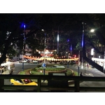 士林公民會館元宵節榕樹藍白燈條裝飾02 - 驊灃企業有限公司