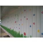 圍籬噴漆-花草美化 , 造籬有限公司