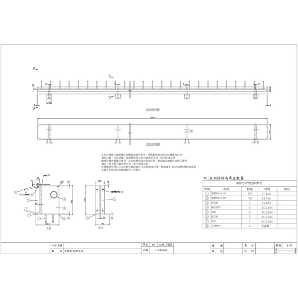 自動倒伏堰示意圖-阿丹馬克股份有限公司