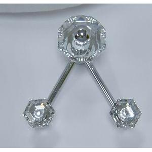 水晶衣帽鉤(雙) , 衡泰實業有限公司