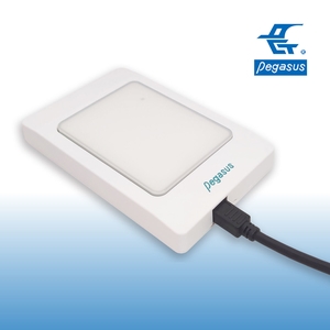 桌上型 USB RFID 感應讀頭｜免安裝驅動器・模擬鍵盤輸出・支援主流頻段,鵬驥實業有限公司