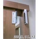 左右橫拉門磁力鎖裝設圖 - 鵬驥實業有限公司